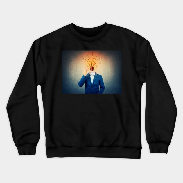 the invisible face Crewneck Sweatshirt by 1STunningArt